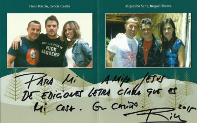 Richy Castellanos nos hace una dedicatoria