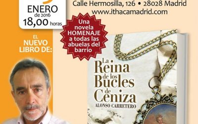 Presentación de ‘La Reina de los Bucles de Ceniza’, de Alonso Carretero