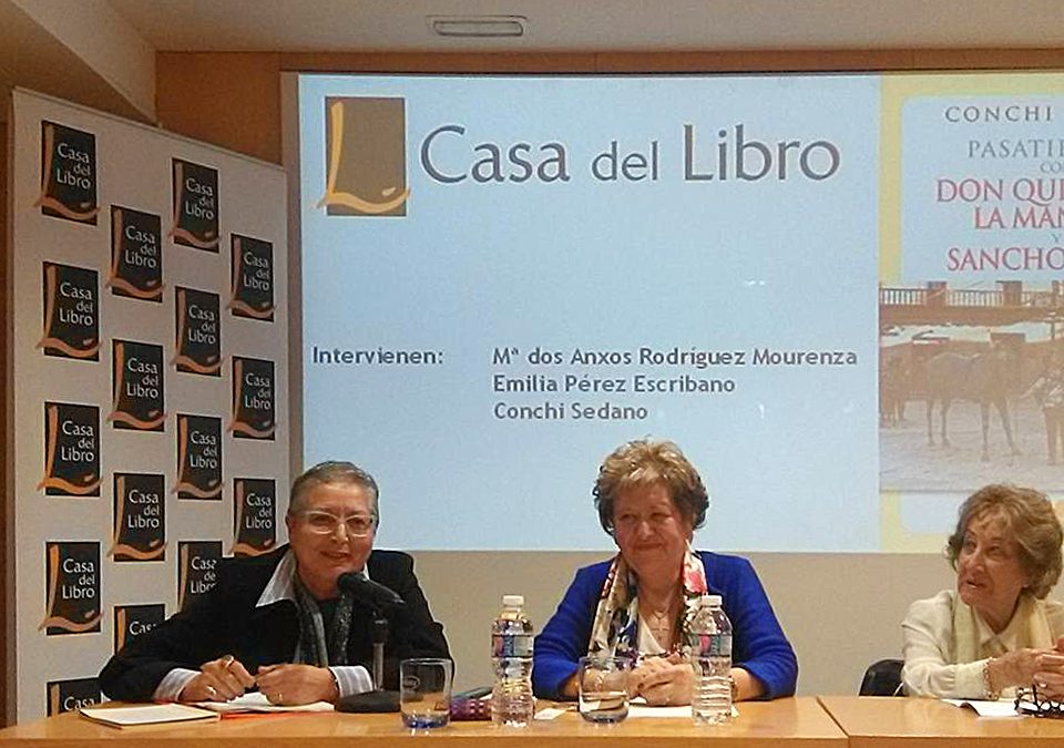 Presentación del libro ‘Pasatiempos con Don Quijote de la Mancha y Sancho Panza’ de Conchi Sedano